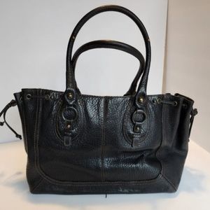 Turkish Black Leather Shoulder Bag